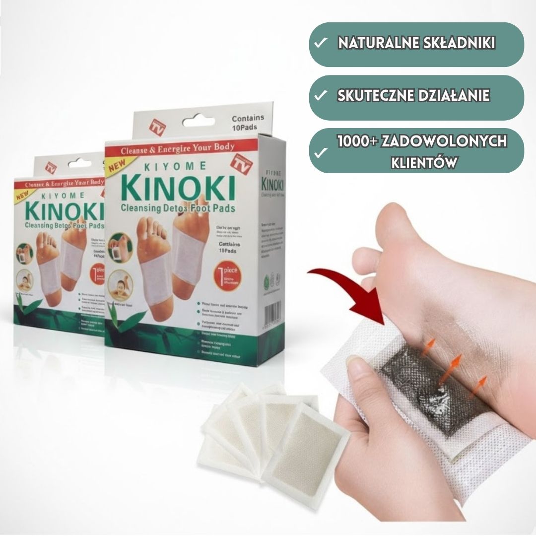 KinoDetox plastry oczyszczające