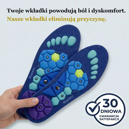 MagneStep - wkładki magnetyczne z akupresurą
