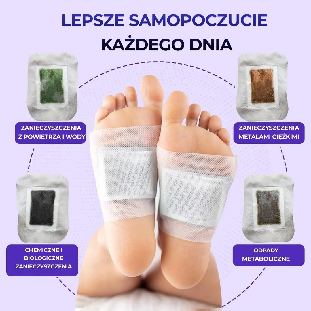 KinoDetox plastry oczyszczające