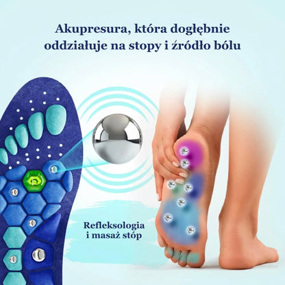 MagneStep - wkładki magnetyczne z akupresurą